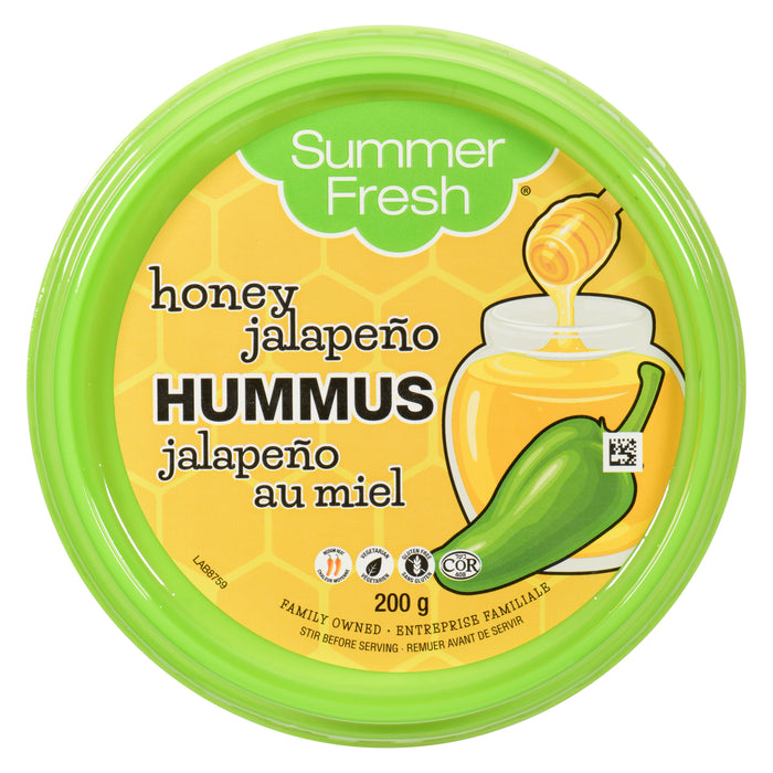 Summer Fresh Honey Jalapeño Hummus Medium Heat, 200 g
