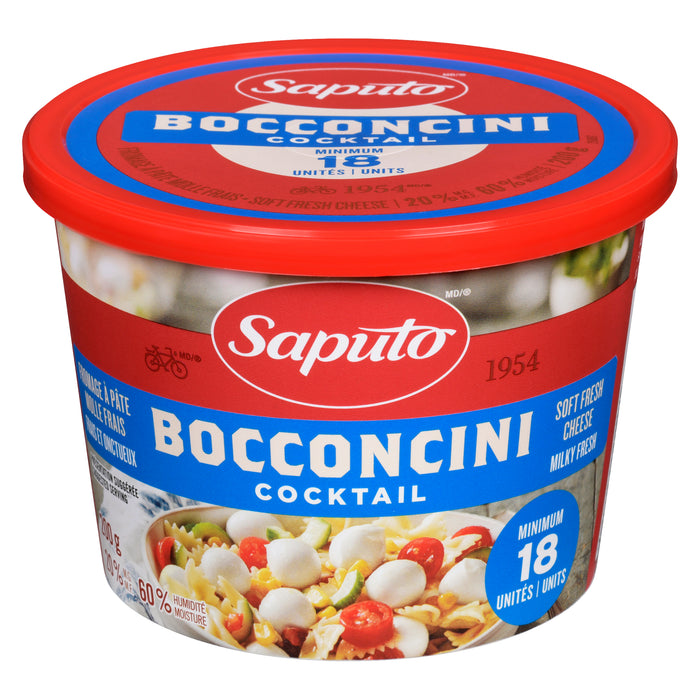 Saputo Bocconcini Soft Fresh Cheese Cocktail 20 % M.F., 200 g