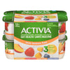Activia Yogourt Probiotique Pêches Fraises Mangue Bleuets 2.2% M.G., emb. de 12, 100 g