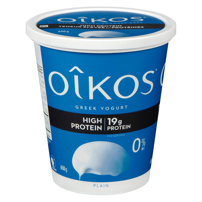 Oikos Greek Yogurt Plain 0% M.F., 650 g