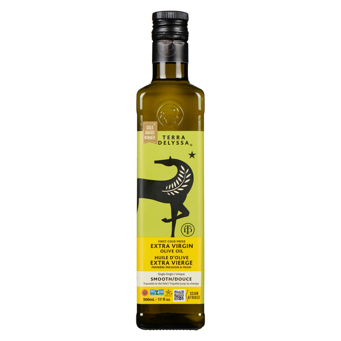 Terra Delyssa First Cold Press Extra Virgin Olive Oil Smooth, 500 ml
