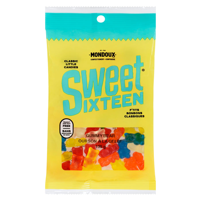 Mondoux Sweet Sixteen Classic Little Candies Gummy Bears, 135 g