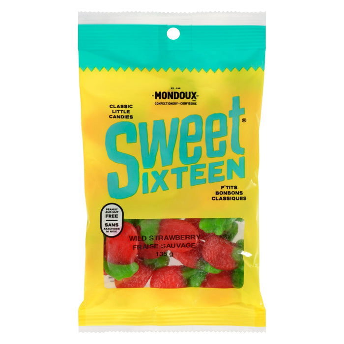 Mondoux Sweet Sixteen Classic Little Candies Wild Strawberry, 135 g