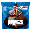 Hershey's Hugs Kisses Chocolat au Lait Enrobé de Crème Blanche, 180 g