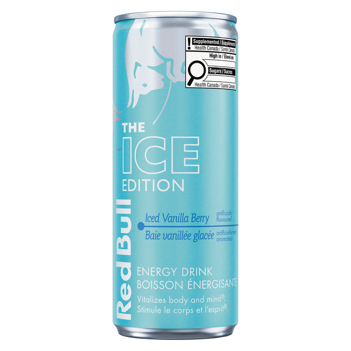 Red Bull Boisson Énergisante Baie Vanillée Glacée, 250 ml