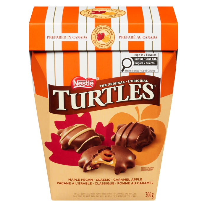 Turtles Milk Chocolate with Smooth Caramel and Pecans, 300 g