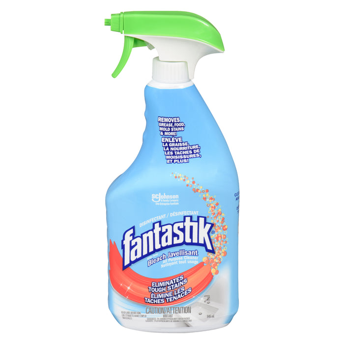 Fantastik Nettoyant Tout Usage avec Javellisant, 946 ml