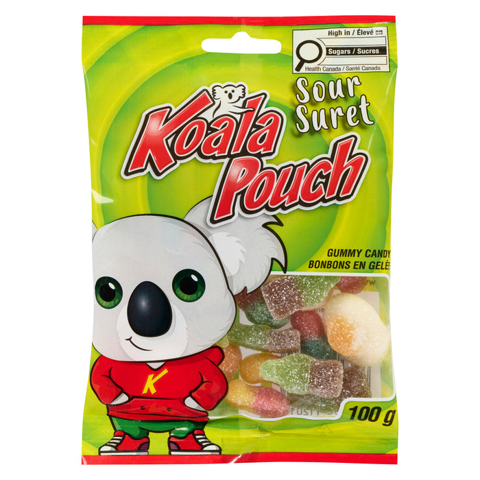 Bonbons en gelée surets Koala Pouch – 100 g