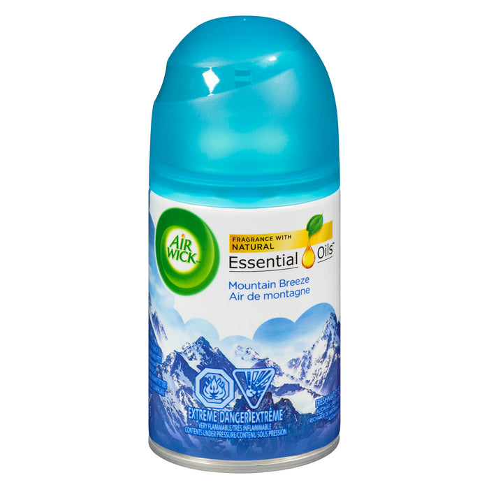 Air Wick Freshmatic Recharge de Vaporisateur Automatique Air de Montagne, 180 g