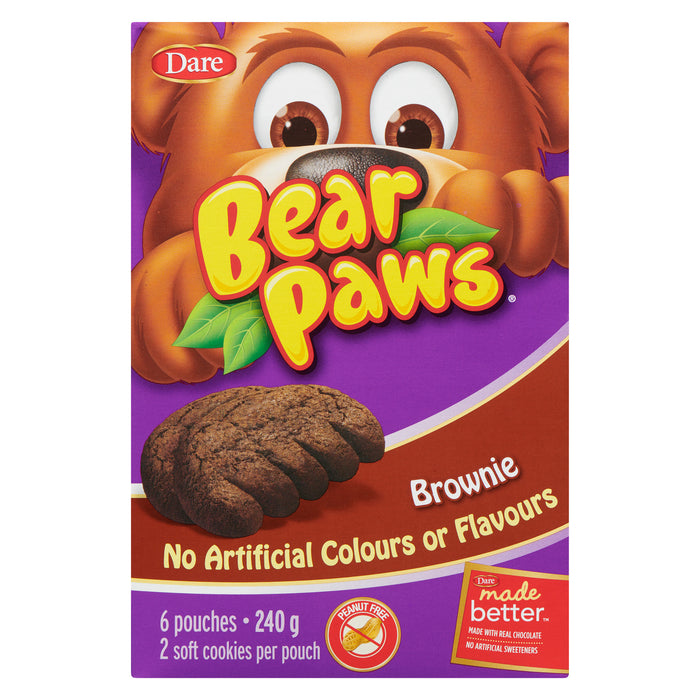 Pattes d'Ours Brownie, emb. de 6, 240 g