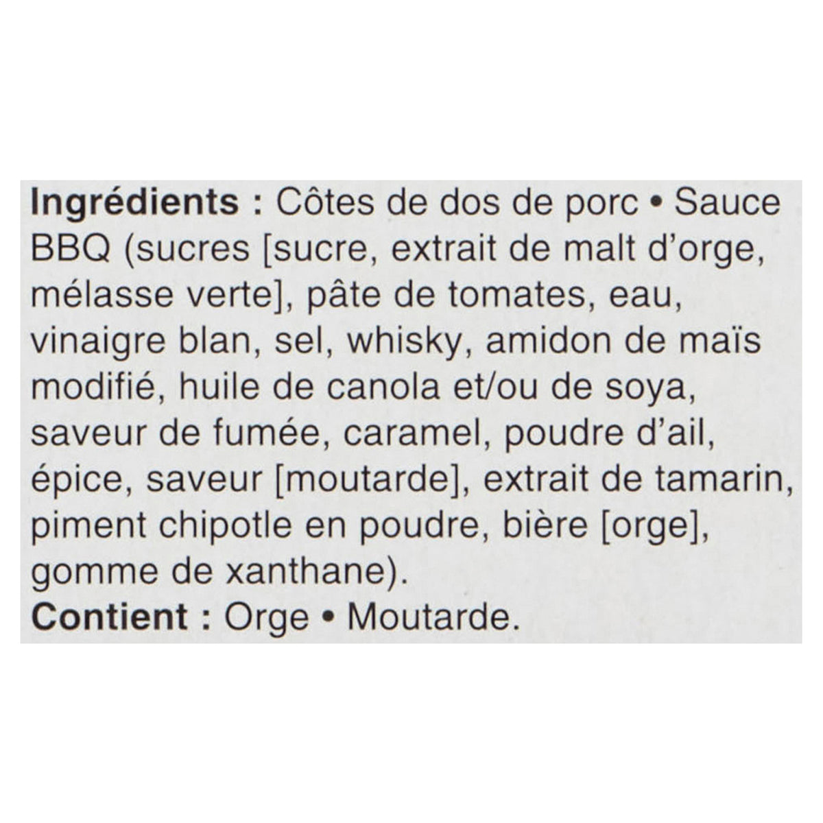 Lou's BBQ Hand Cut Pork Back Ribs in Texas Style BBQ Sauce, 680 g ...