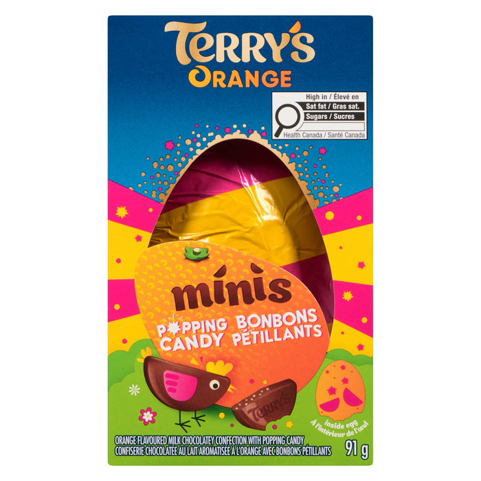 Terry's Orange Mini Popping Candy, 91 g