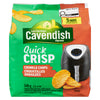 Les Fermes Cavendish Quick Crisp Pommes de Terre Frites Congelées Croustilles Ondulées, 540 g