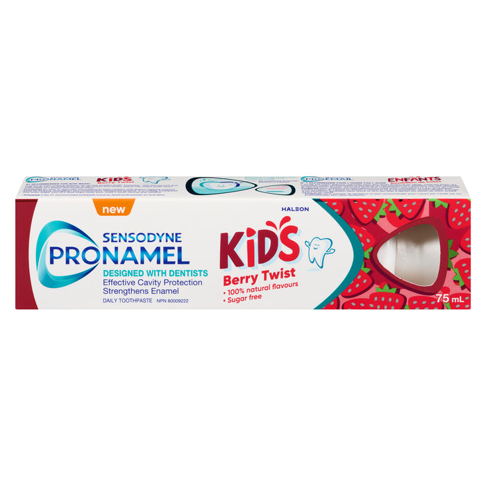 Dentifrice pour enfants tourbillon de baies Pro-Émail Sensodyne, 75 ml