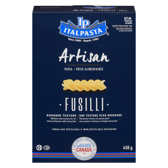Italpasta Artisan Pasta Fusilli, 450 g