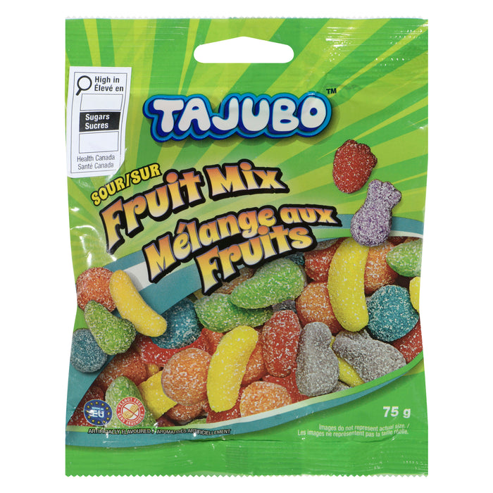 Mélange aux fruits sur, 75 g