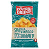 Covered Bridge Croustilles Foncées de Pommes de Terre Russet Sel de Mer & Vinaigre, 170 g