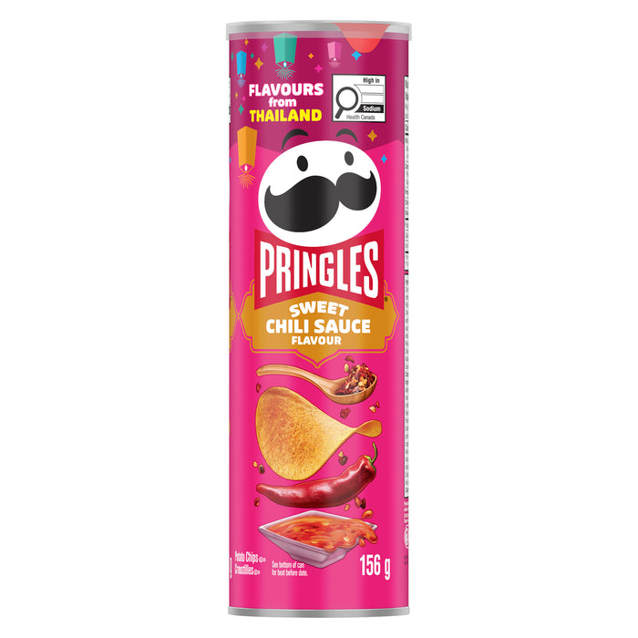 Pringles Potato Chips Sweet Chili Sauce, 156 g