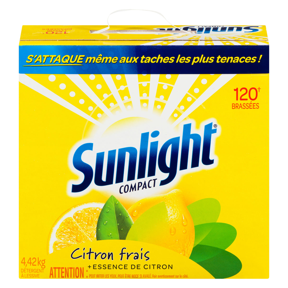 Sunlight Lemon Fresh Laundry Detergent Powder, 4.42-kg – Giant Tiger