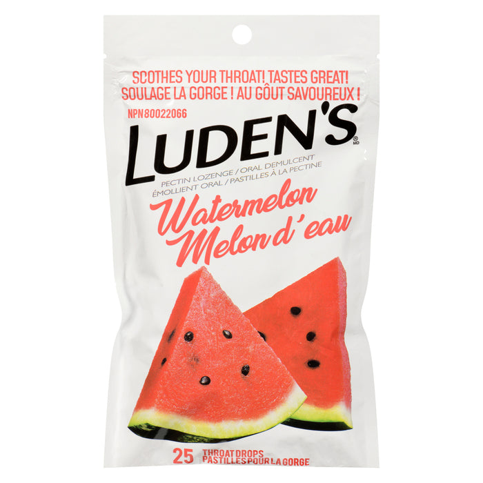 Luden's Watermelon 25 Throat Drops