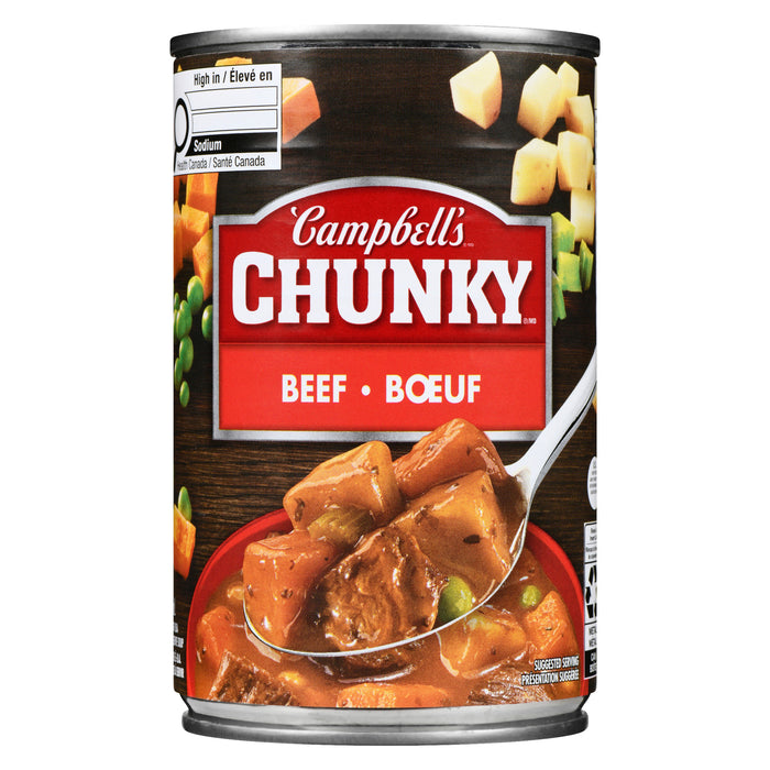 Campbell's Chunky Beef Soup, 515 ml