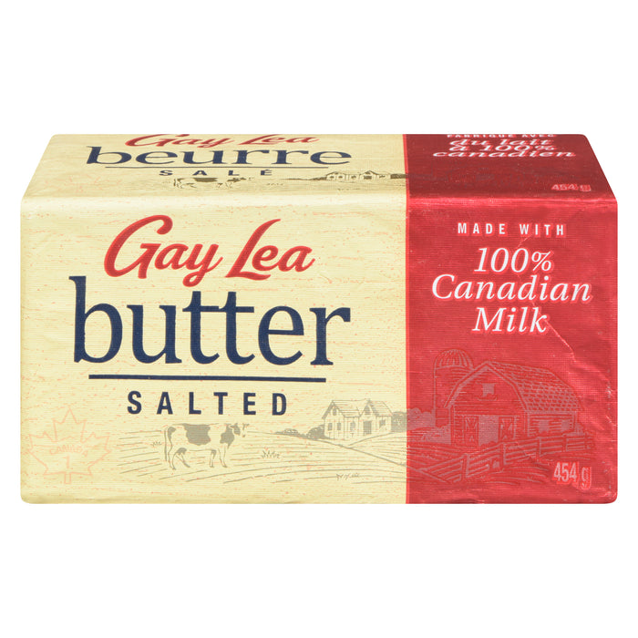 Gay Lea Butter Salted, 454 g