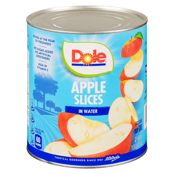 Dole Apple Slices in Water, 2.84-L