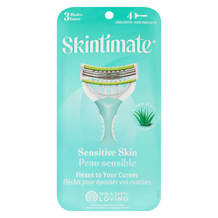 Skintimate 3 Blade Razor for Sensitive Skin