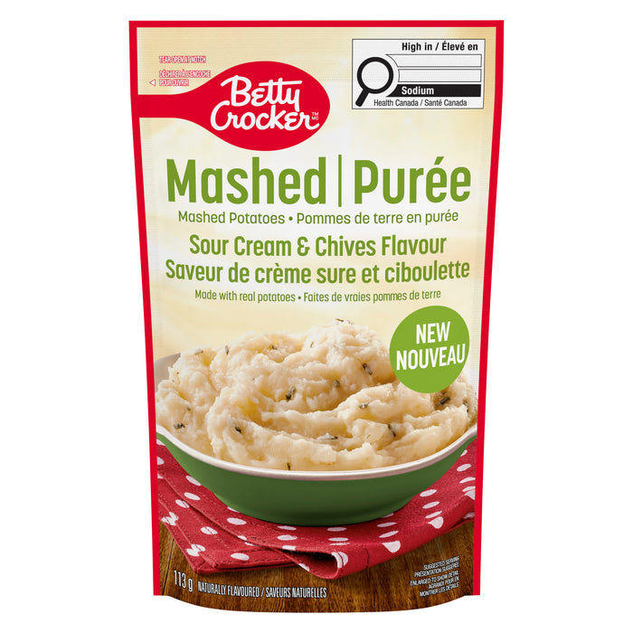 Betty Crocker Sour Cream and Chives Mashed Potatoes, 113-g
