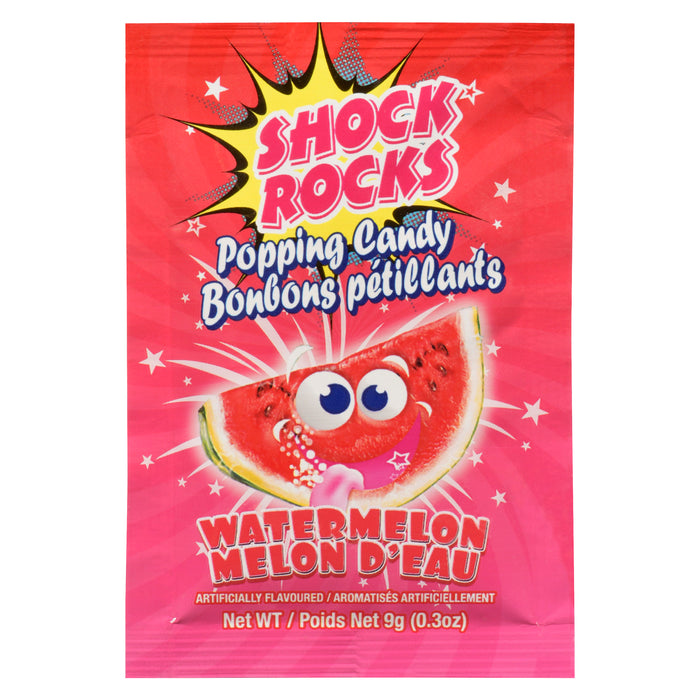 Shock Rocks Watermelon Popping Candy, 9 g