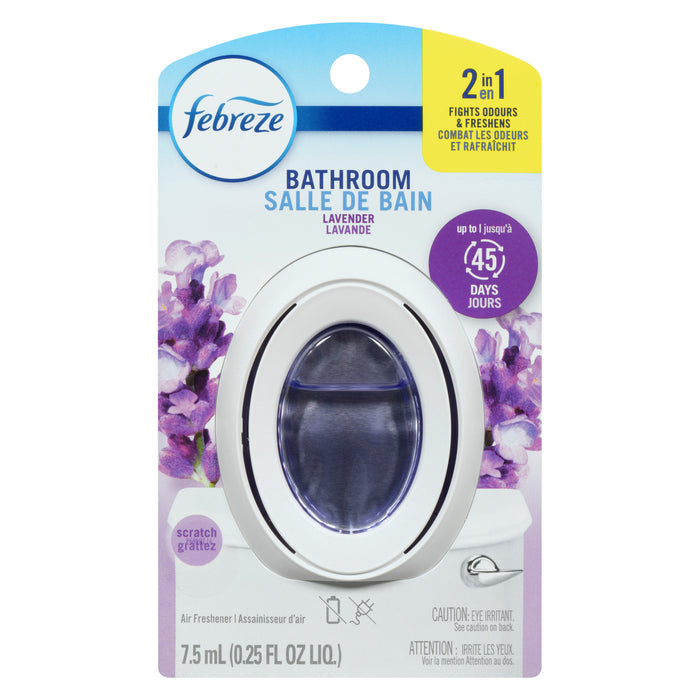 Assainisseur d’air pour salle de bain Febreze, lavande