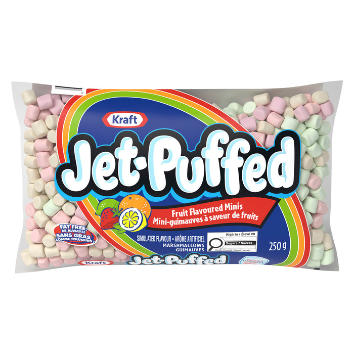 Mini guimauves à saveur de fruits Jet-Puffed Kraft, 250 g