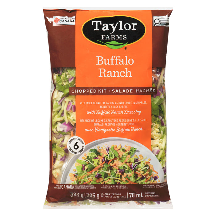 Taylor Farms Salade Hachée Buffalo Ranch, 383 g