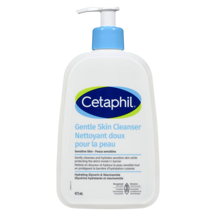 Cetaphil Gentle Skin Cleanser, Sensitive Skin, 473 ml