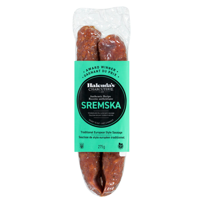 Saucisson au porc fumé et séché Sremska Halenda's – 275 g
