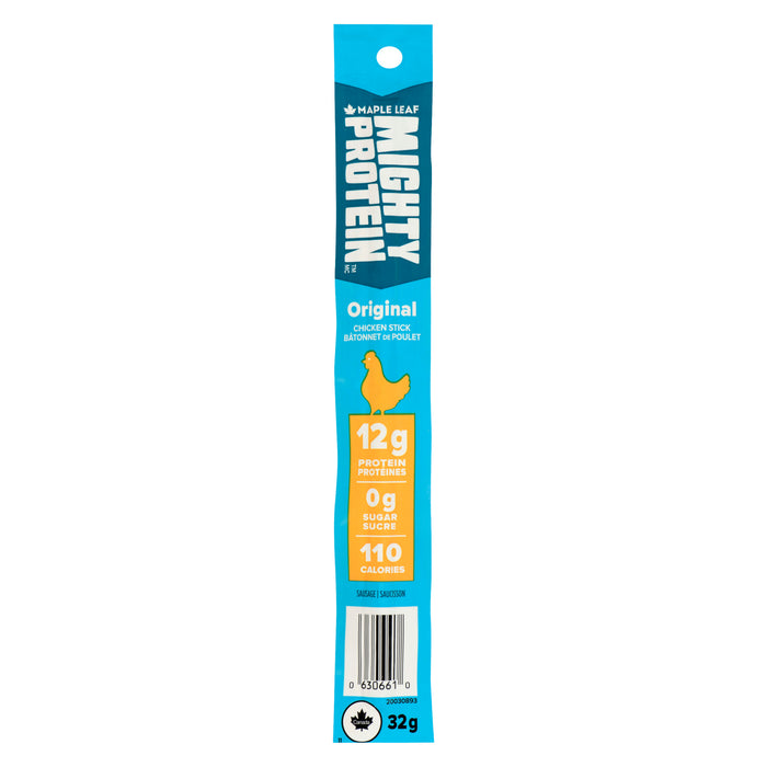 Maple Leaf Mighty Protein Chicken Stick Original, 32 g