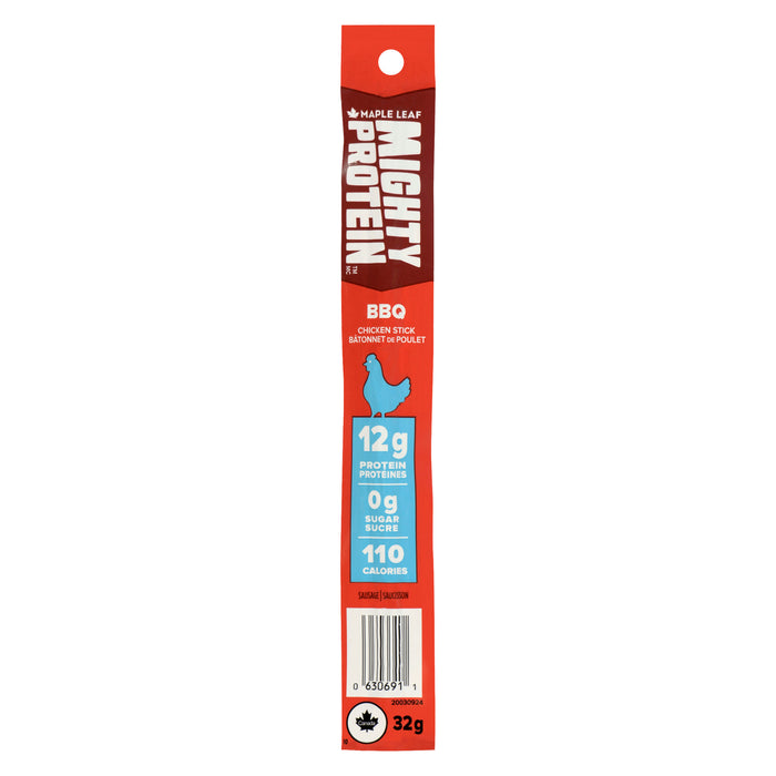Maple Leaf Mighty Protein Chicken Stick BBQ, 32 g