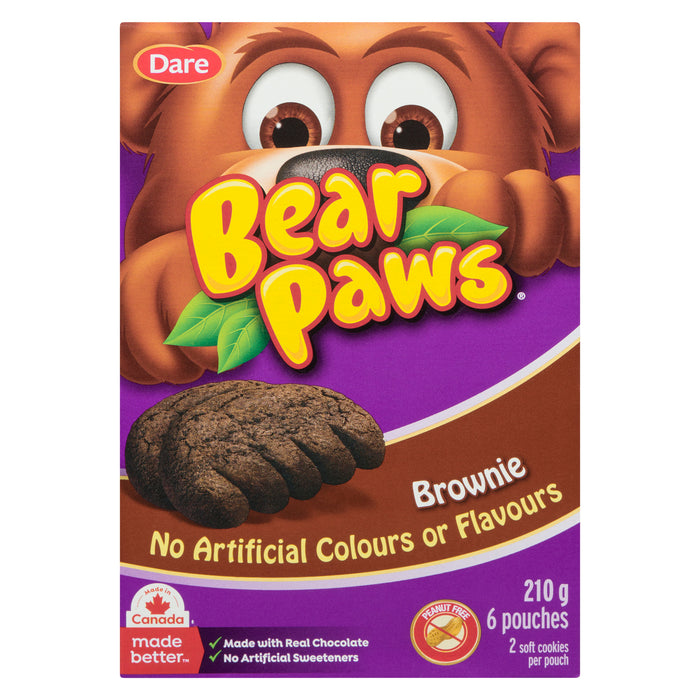 Pattes d'Ours Brownie, emb. de 6, 210 g