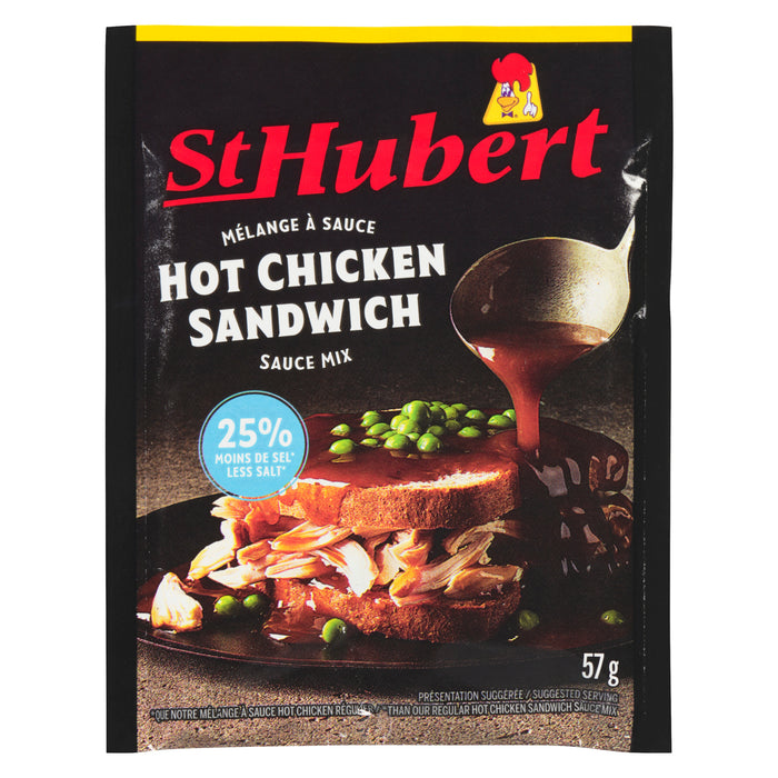 Mélange à sauce pour sandwich chaud au poulet St-Hubert, 57 g