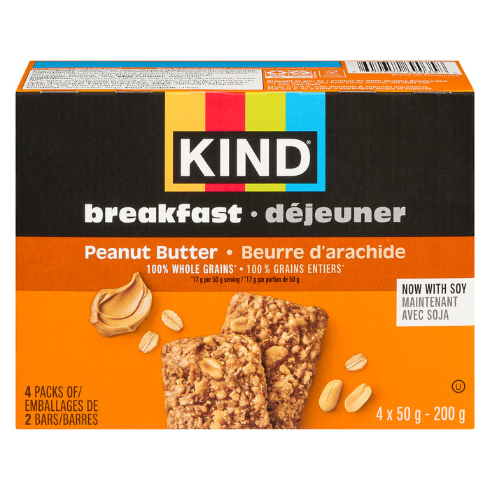 KIND Breakfast Bars, Almond Butter, 4-Pack