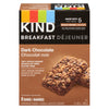 KIND Déjeuner Barres Chocolat Noir, emb. de 4
