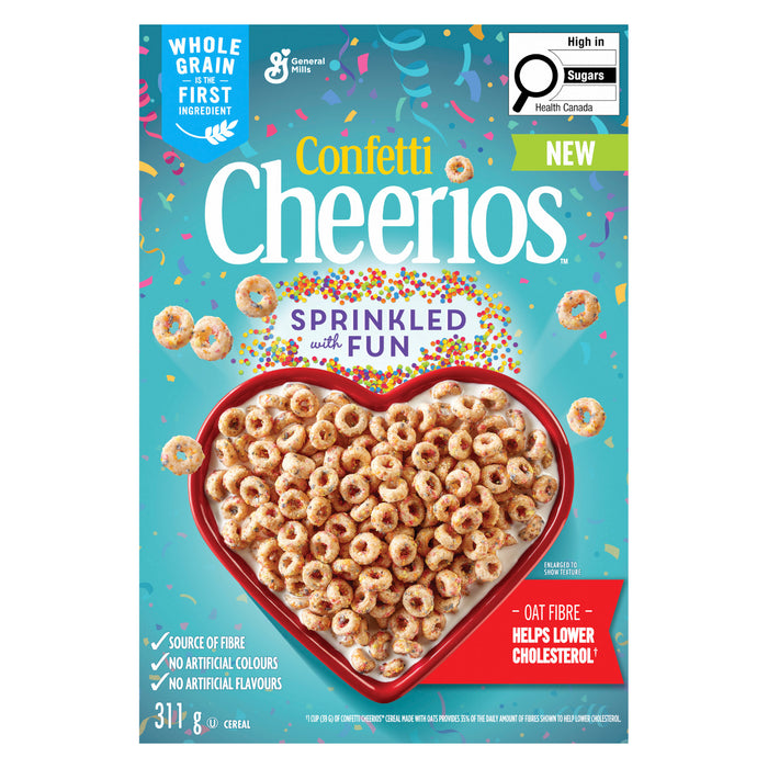 Cheerios Cereal Confetti, 311 g