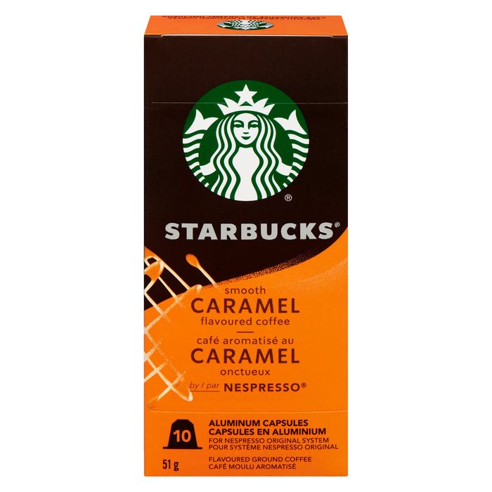 Starbucks café caramel onctueux, emb. de 10