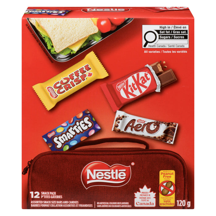 Nestlé Barres Format Collation Assorties et Friandises, emb. de 12