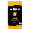AGGA Coffee Aluminum Capsules Espresso Lungo Medium, 53 g, 10-Capsules