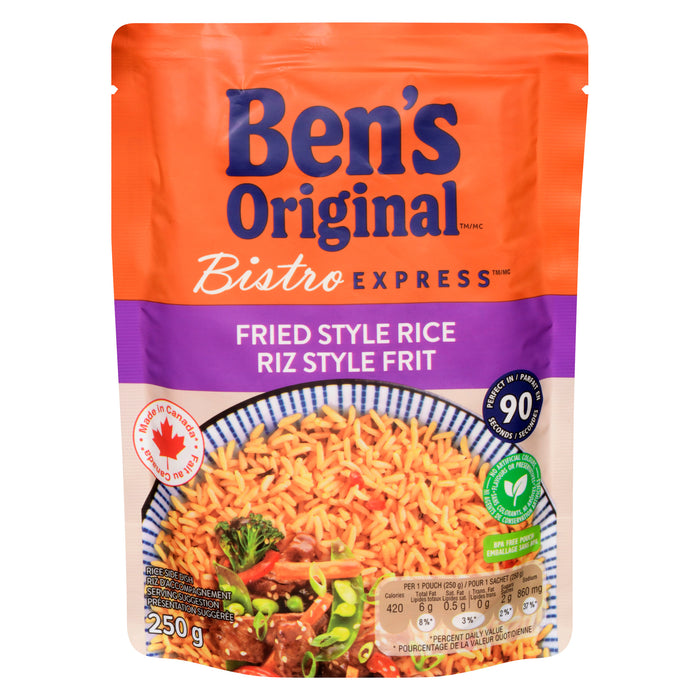 Ben's Original Bistro Express Rice Fried Style, 250 g