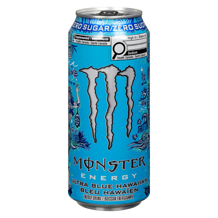 Monster Energy Drink Ultra Blue Hawaiian, 473 ml