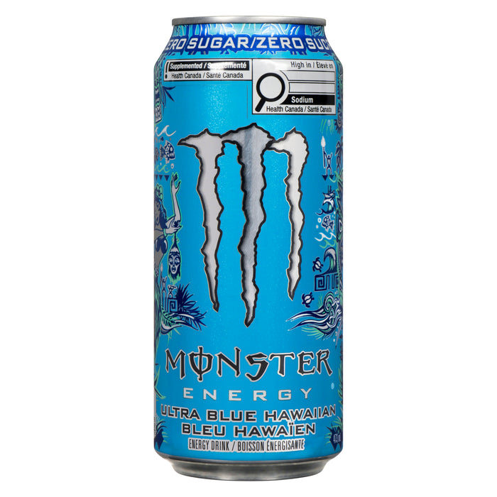 Monster Energy Drink Ultra Blue Hawaiian, 473 ml