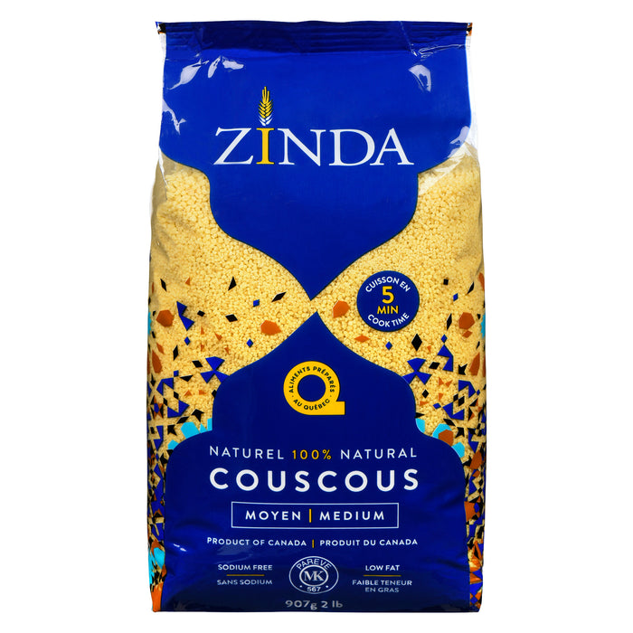 Zinda Couscous, Medium, 907 g