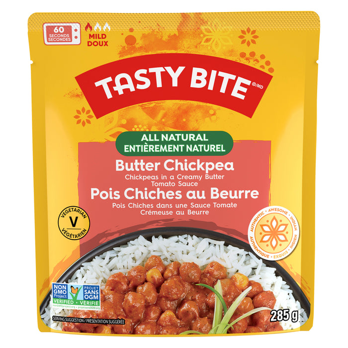 Tasty Bite Butter Chickpea Mild, 285 g